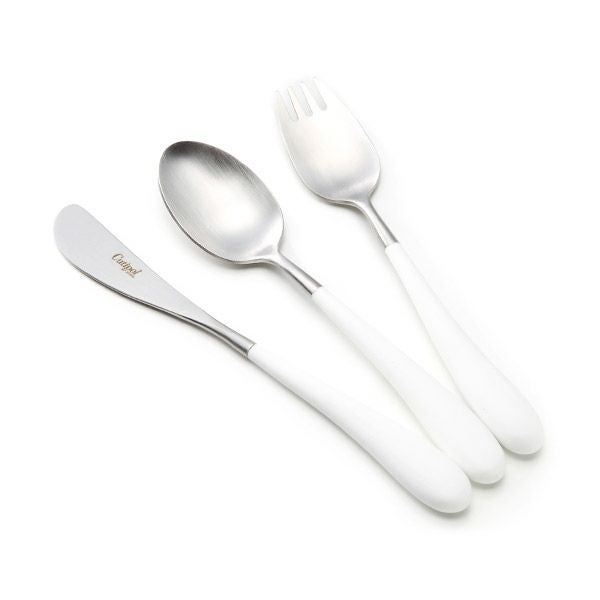 クチポール アリス ALICE ホワイト／シルバー 3ピースセット