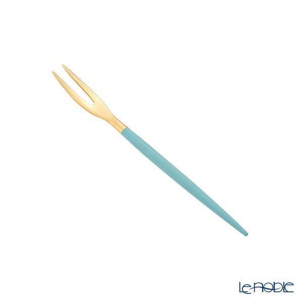 クチポール ゴア GOA ターコイズ／ゴールド ジャパニーズフォーク 12cm マット仕上げ