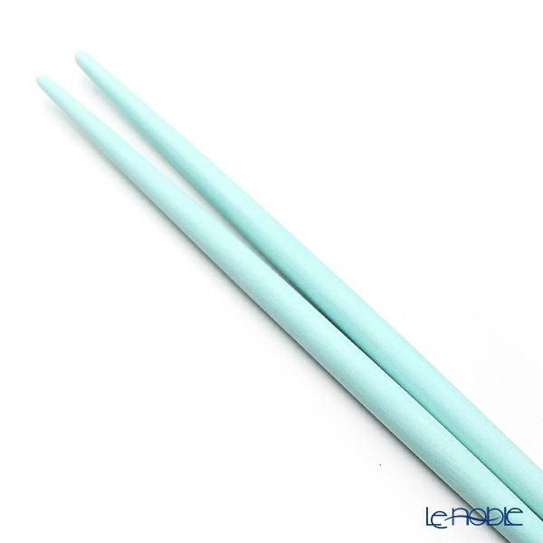 クチポール ゴア GOA ターコイズ／ゴールド 箸+箸置セット 22cm マット仕上げ