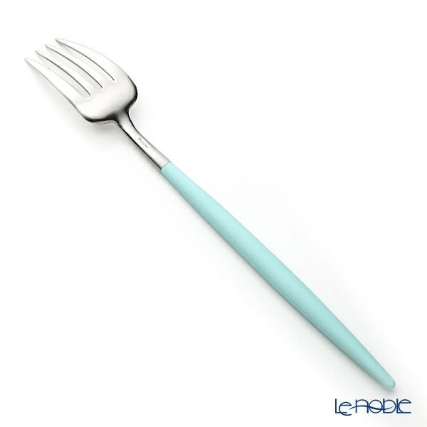 クチポール ゴア GOA ターコイズ／シルバー テーブルフォーク 21.5cm マット仕上げ
