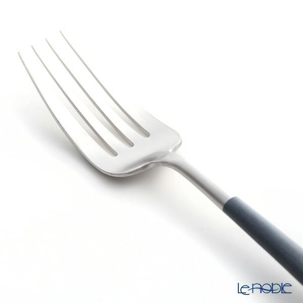 クチポール ゴア GOA ブルー／シルバー テーブルフォーク 21.5cm マット仕上げ