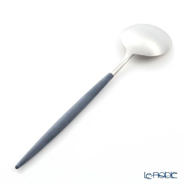 クチポール ゴア GOA ブルー／シルバー テーブルスプーン 21cm マット仕上げ