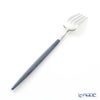 クチポール ゴア GOA ブルー／シルバー デザートフォーク 18.5cm マット仕上げ