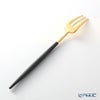 クチポール ゴア GOA ブラック／ゴールド ペストリーフォーク／ケーキフォーク 17cm マット仕上げ