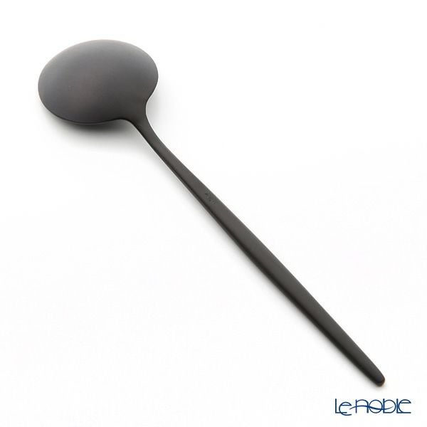クチポール ムーン MOON マットブラック テーブルスプーン 20cm マット仕上げ
