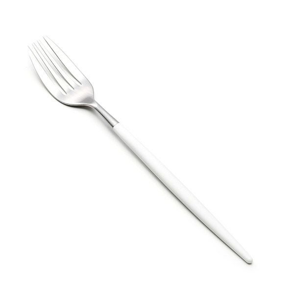 クチポール ミオ MIO ブラック／ゴールド デザートフォーク マット仕上げ