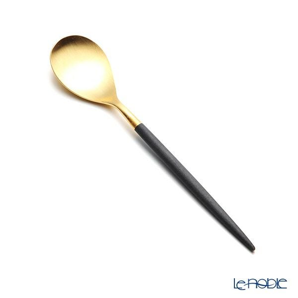 クチポール ミオ MIO ブラック／ゴールド コーヒー／ティースプーン マット仕上げ