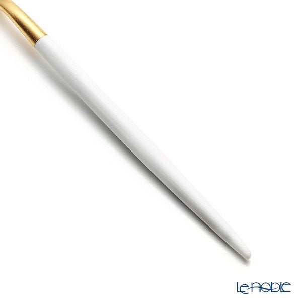 クチポール ミオ MIO ホワイト／ゴールド コーヒー／ティースプーン マット仕上げ