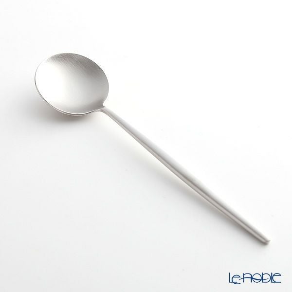 クチポール ムーン MOON MATT シルバー デザートスプーン 17cm マット仕上げ
