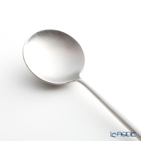 クチポール ムーン MOON MATT シルバー デザートスプーン 17cm マット仕上げ