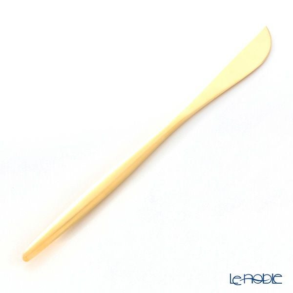 クチポール ムーン MOON MATT GOLD ゴールド テーブルナイフ 22cm マット仕上げ