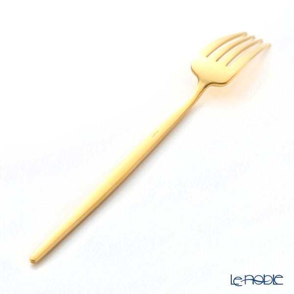 クチポール ムーン MOON MATT GOLD ゴールド テーブルフォーク 20cm マット仕上げ