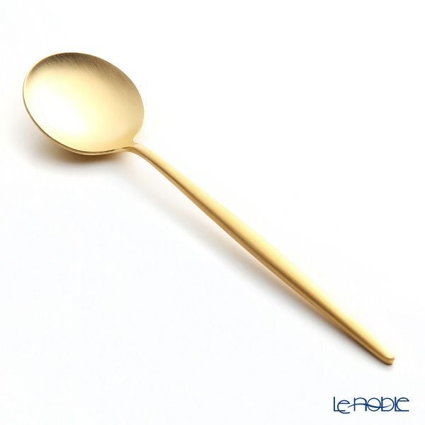 クチポール ムーン MOON MATT GOLD ゴールド デザートスプーン 17cm