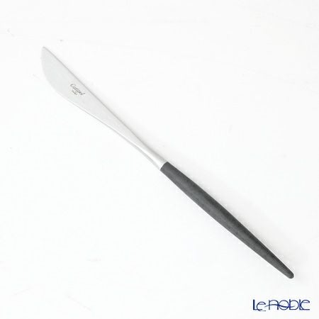 クチポール ゴア GOA ブラック／シルバー テーブルナイフ 22cm マット仕上げ