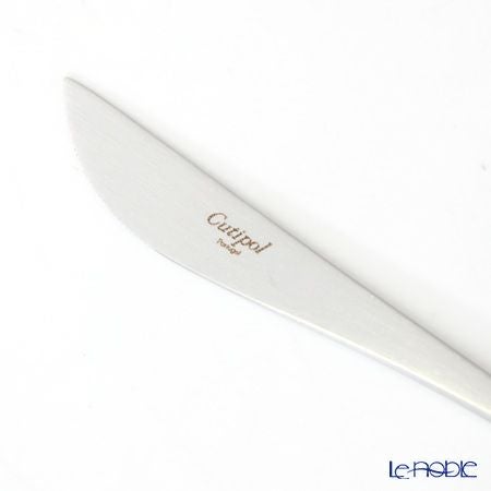 クチポール ゴア GOA ブラック／シルバー テーブルナイフ 22cm マット仕上げ