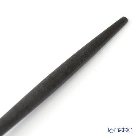 クチポール ゴア GOA ブラック／シルバー テーブルスプーン 21cm マット仕上げ