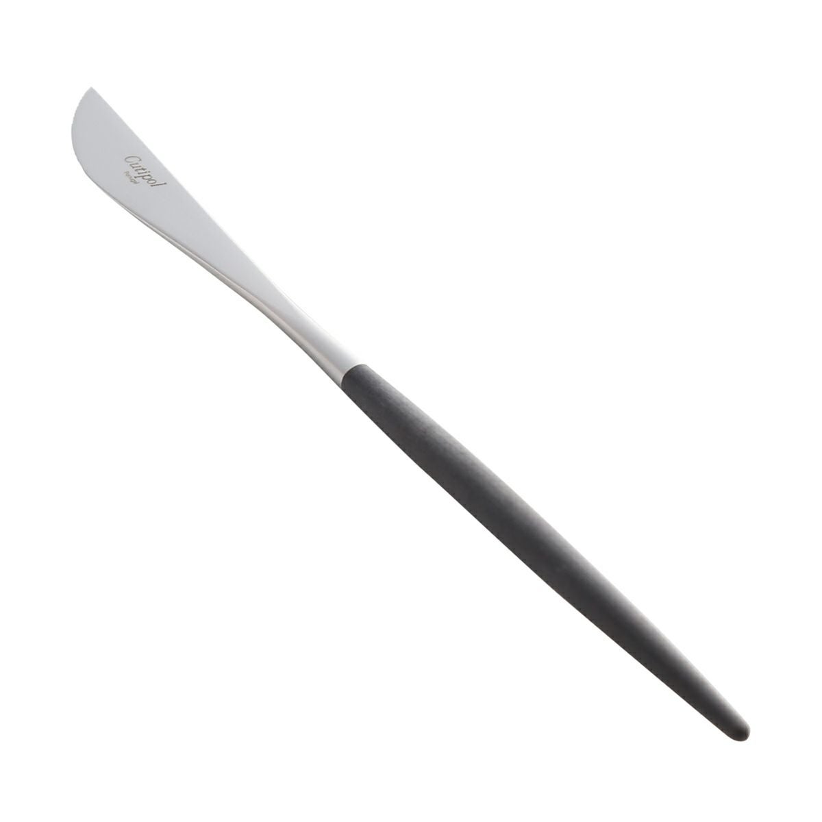 クチポール ゴア GOA ブラック／シルバー デザートナイフ 20cm マット仕上げ