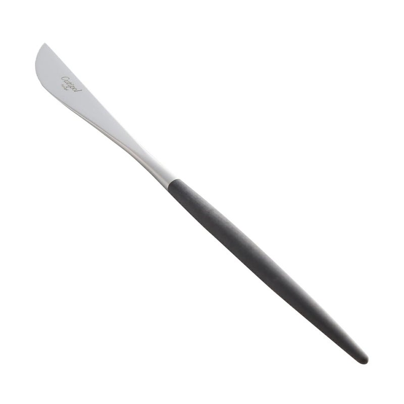 クチポール ゴア GOA ブラック／シルバー デザートナイフ 20cm マット仕上げ