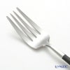 クチポール ゴア GOA ブラック／シルバー デザートフォーク 18.5cm マット仕上げ