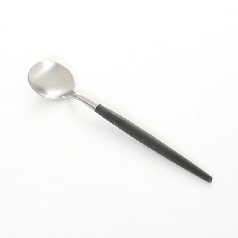 クチポール ゴア GOA ブラック／シルバー モカ／エスプレッソスプーン 10.5cm マット仕上げ