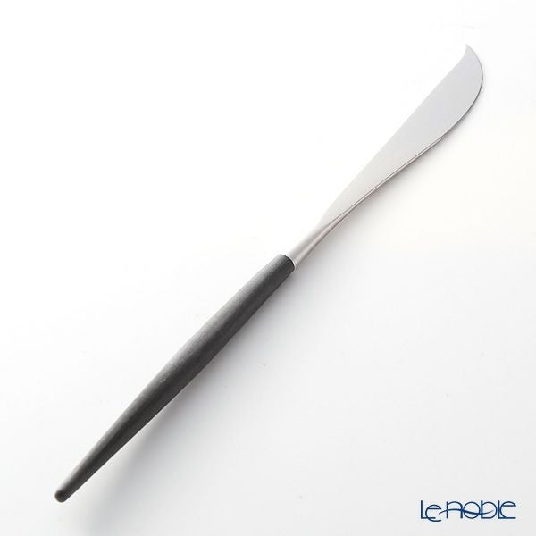 クチポール ゴア GOA ブラック／シルバー チーズナイフ 22cm マット仕上げ