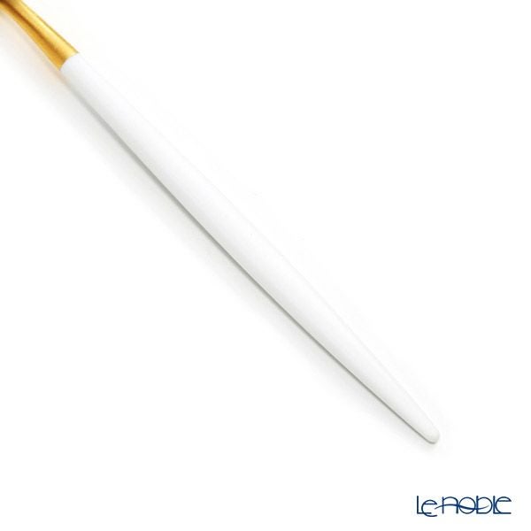 クチポール ゴア GOA ホワイト／ゴールド グルメスプーン マット仕上げ