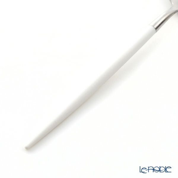 クチポール ゴア GOA ホワイト／シルバー コーヒー／ティースプーン 13cm マット仕上げ