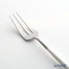 クチポール ゴア GOA ホワイト／シルバー ペストリーフォーク／ケーキフォーク 17cm マット仕上げ
