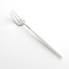 クチポール ゴア GOA ホワイト／シルバー ペストリーフォーク／ケーキフォーク 17cm マット仕上げ