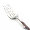 クチポール ゴア GOA ブラウン／シルバー テーブルフォーク 21.5cm マット仕上げ