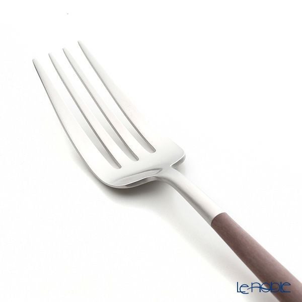 クチポール ゴア GOA ブラウン／シルバー テーブルフォーク 21.5cm マット仕上げ