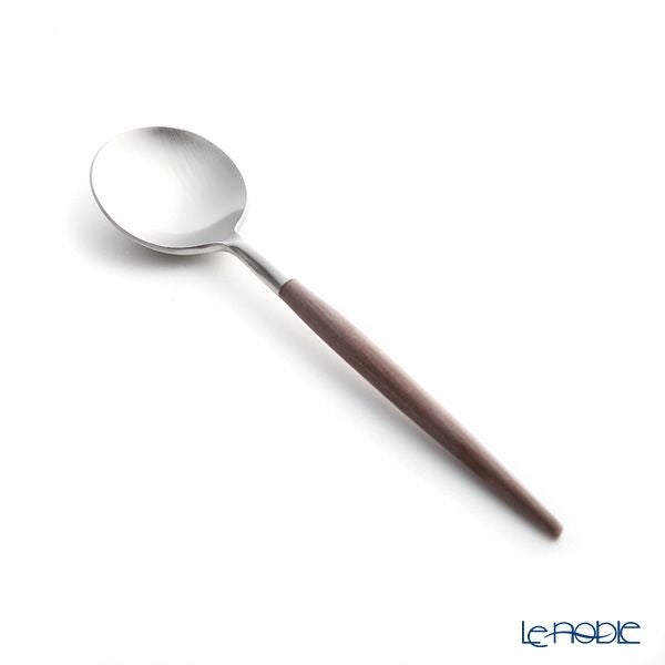 クチポール ゴア GOA ブラウン／シルバー コーヒー／ティースプーン 13cm マット仕上げ