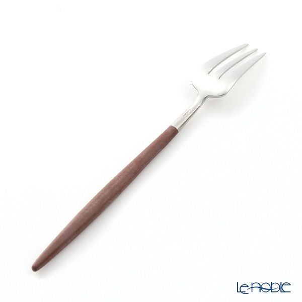 クチポール ゴア GOA ブラウン／シルバー ペストリーフォーク／ケーキフォーク 17cm マット仕上げ