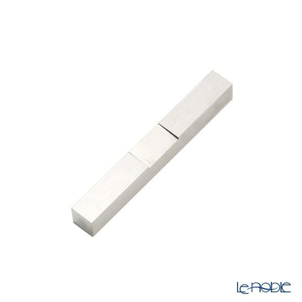 クチポール ゴア GOA ブラウン／シルバー 箸+箸置セット 22cm マット仕上げ