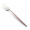クチポール ゴア GOA ピンク／シルバー テーブルフォーク 21.5cm マット仕上げ