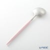クチポール ゴア GOA ピンク／シルバー デザートスプーン 18cm マット仕上げ