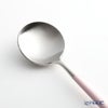 クチポール ゴア GOA ピンク／シルバー デザートスプーン 18cm マット仕上げ