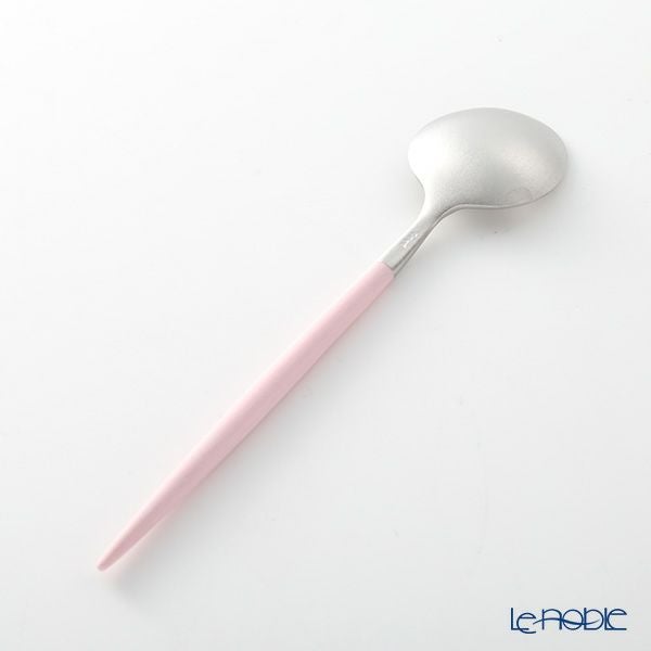 クチポール ゴア GOA ピンク／シルバー コーヒー／ティースプーン 13cm マット仕上げ