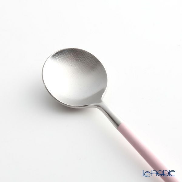 クチポール ゴア GOA ピンク／シルバー コーヒー／ティースプーン 13cm マット仕上げ