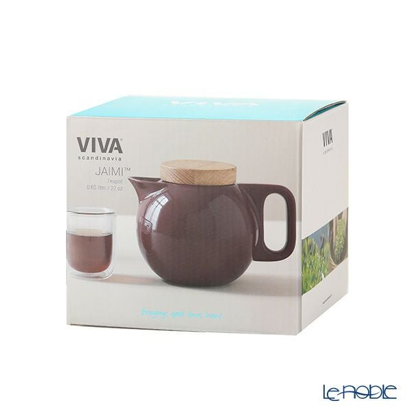 VIVA Scandinavia ビバ スカンジナビア JAIMI ジェイミ ティーポット ストレーナー付 650ml ストーム（グレイ）V78648