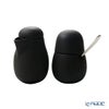 VIVA Scandinavia ビバ スカンジナビア NINA ニーナ シュガー130ml ＆ クリーマー200ml スプーン付 セット ブラック V79445