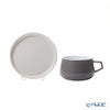 VIVA Scandinavia ビバ スカンジナビア CLASSIC Ella クラシック エラ ティーカップ＆ソーサー 250ml ストーム（グレイ） V79748