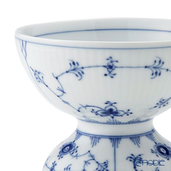 ロイヤルコペンハーゲン（Royal Copenhagen） ブルー フルーテッド プレイン ボウル 足つき 10×8cm