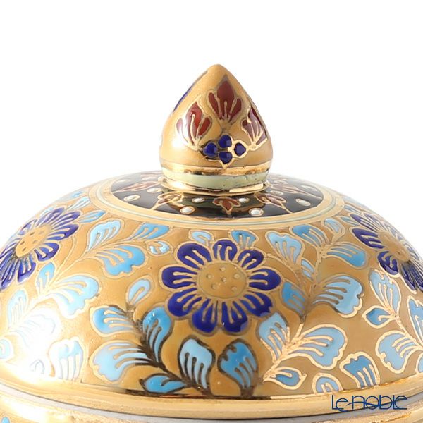 ブランベンジャロン工房 小物入れ チャクリーメタリックイエロー