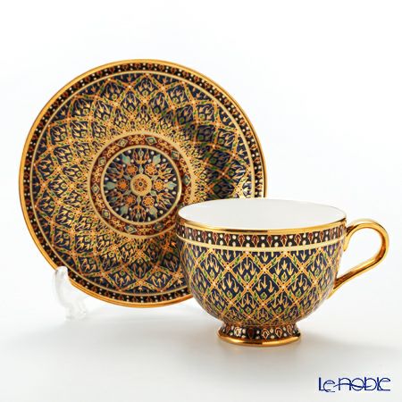 ブランベンジャロン工房 プンカオビン（稲穂） ティーカップ＆ソーサー