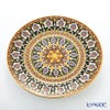 ブランベンジャロン工房 プレート 21cm アラベスクレッド