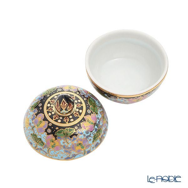 ブランベンジャロン工房 小物入れ ウォーターロータスブラック