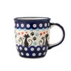 ポーリッシュポタリー（ポーランド陶器） ボレスワヴィエツ マグカップ 350ml／9.7cm 猫とハート 1105／A-1378A