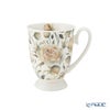 DUO フローラルシリーズ イングリッシュローズ マグカップ ホワイト ペア 340ml