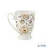 DUO フローラルシリーズ イングリッシュローズ マグカップ ホワイト ペア 340ml